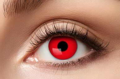 Fantasie Kleurlenzen Red Devil