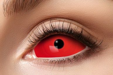 Fantasie Kleurlenzen Sclera Rode Ogen
