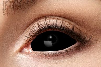 Fantasie Kleurlenzen Sclera Black Eye