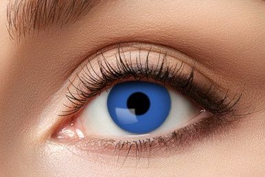 Fantasie Kleurlenzen Blue Elfe