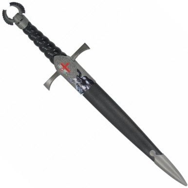 Middeleeuwse dolk teutoons type - 40 cm