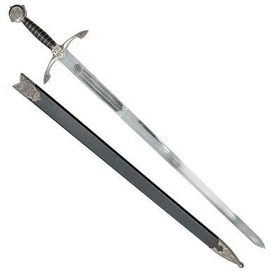 Koning Arthur Excalibur Zwaard met Schede - 120 cm
