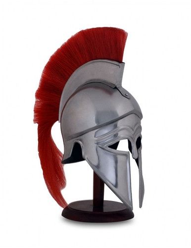 Korinthische Helm met Rode Manen