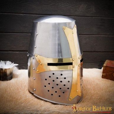 Grote Pot Helm - 13e-14e Eeuw