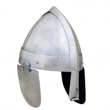 Normandische helm met bescherming