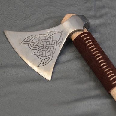 Viking Strijdbijl - Gesmeden - 80cm