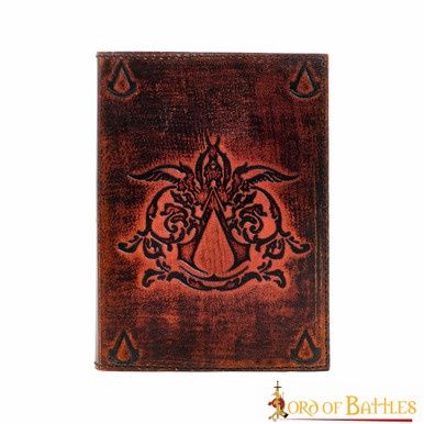 Assassin's Creed Brotherhood Lederen Dagboek - Bruin - Wit Papier