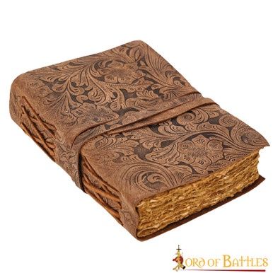 Fantasy Lederen Dagboek - Bruin