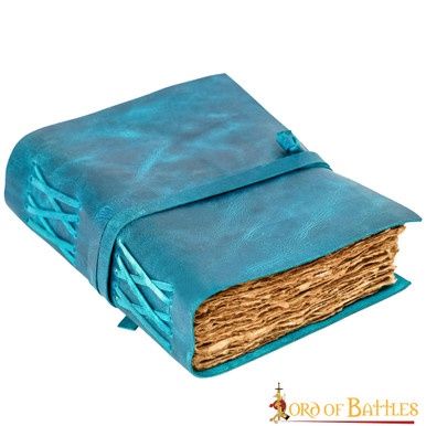 Fantasy Lederen Dagboek - Blauw
