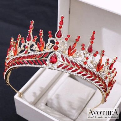 Tiara Melania - Rood
