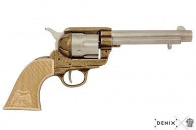 Colt Peacemaker Revolver - 5.5&quot; - Verenigde Staten - 1873 - Ivoor/Goud