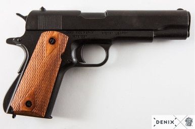 Colt Model 1911 Pistool - Verenigde Staten - Zwart/Licht Hout