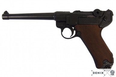 Luger P08 Parabellum Marine Model- 30 cm - Duitsland - 1904 - Hout