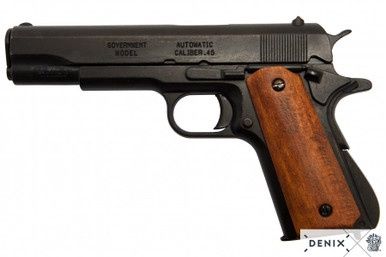 Colt Model 1911 Pistool - Verenigde Staten - Zwart/Hout