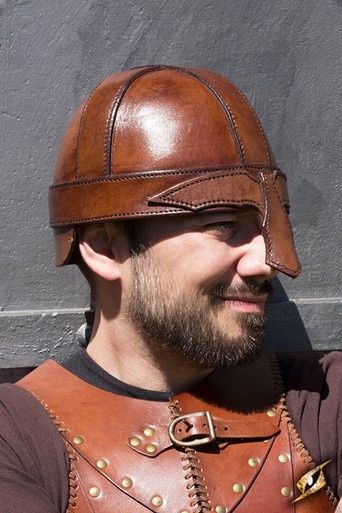 Krijgers Helm - Bruin
