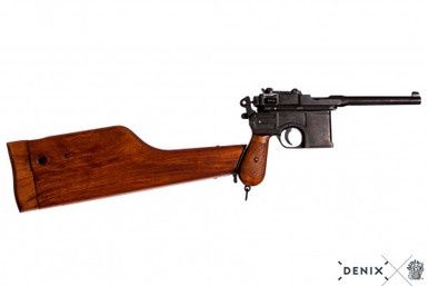 Mauser C96 Pistool met Kolf - Duitsland - 1896 - Bruin
