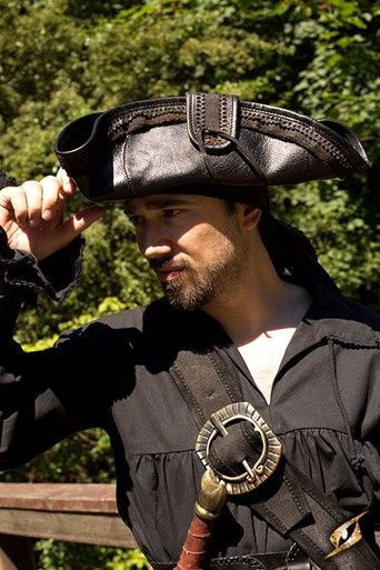 Tricorne Piratenhoed - Zwart