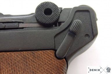 Luger LP08 Parabellum Artillerie Lange Pistole - 34.50 cm - Duitsland - 1908 - Hout