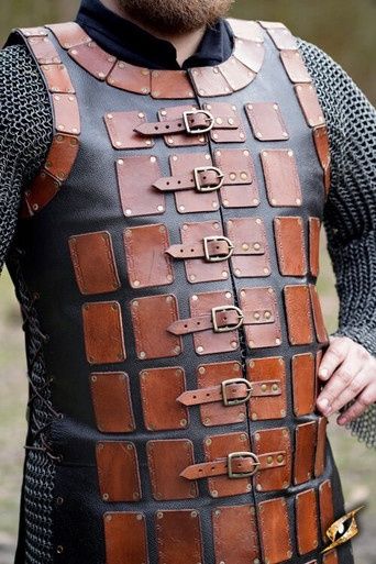 Leren Brigandine - Bruin