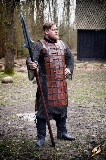 Leren Brigandine - Bruin
