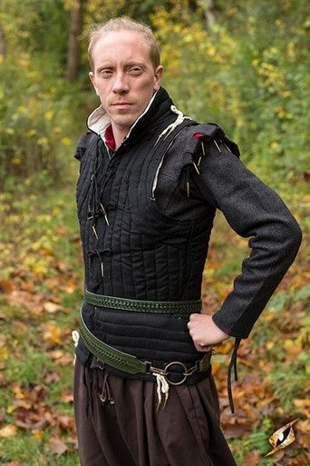 Zwaard Riem Gevlochten  - Groen