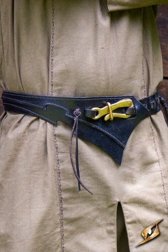 Duistere Elf Riem - Zwart