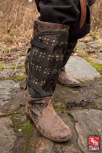 RFB Vechter Scheenplaten - Zwart