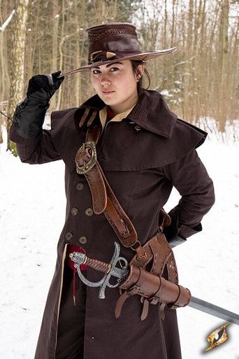 Piratenbaldrik - Bruin