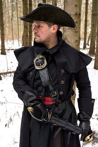 Piratenbaldrik - Zwart