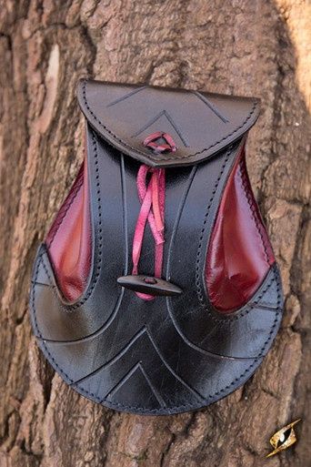 Elfen Tas - Zwart/Rood