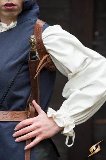 Toverstok Schouderholster - Bruin Leer