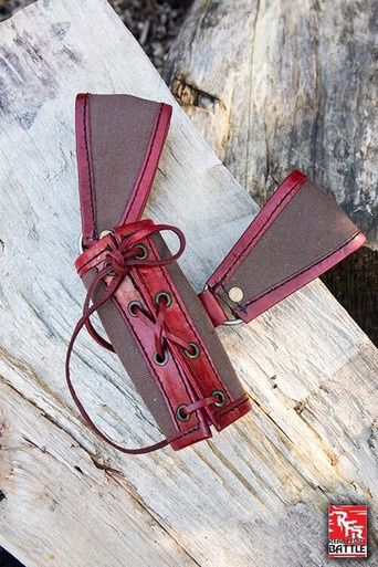 RFB Wapenhouder - Large - Bruin/Rood