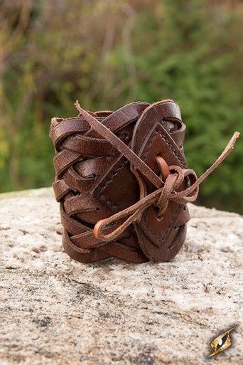 Gevlochten Armband - Bruin - 20 cm