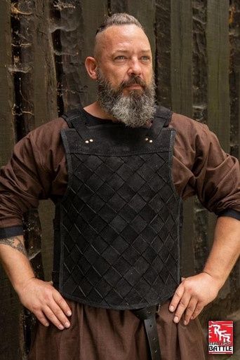 RFB Leren Viking Torso Harnas - Zwart