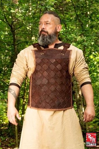 RFB Leren Viking Torso Harnas - Bruin