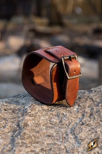 Manchet Armband - Bruin - 20 cm