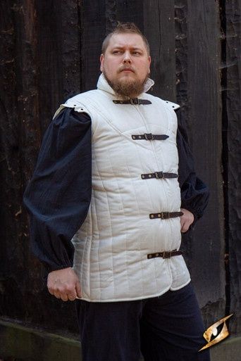 Gambeson Krijger Torso - Wit