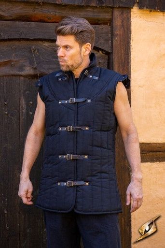 Gambeson Krijger Torso - Zwart
