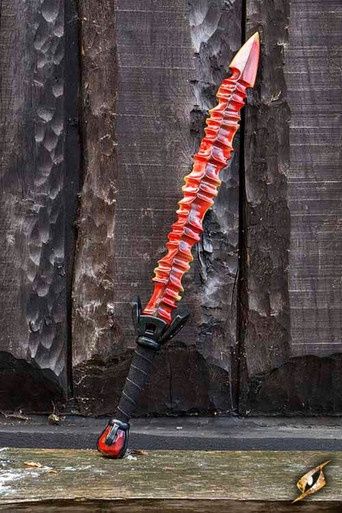 Hellfire - Rood - 90 cm