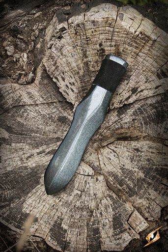 Werpmes Met Leer - 24 cm