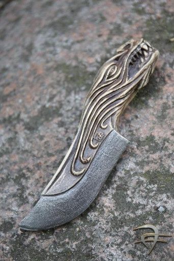 Draken Dolk - Been - 16,3 cm