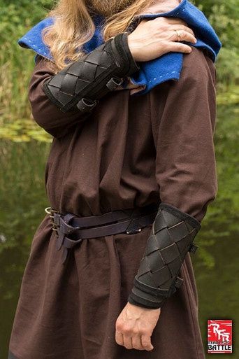 RFB Viking Armbeschermers - Zwart