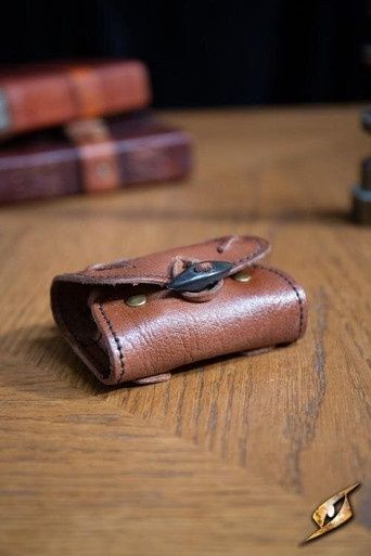 Toverdrankhouder met 2 Flesjes - Bruin