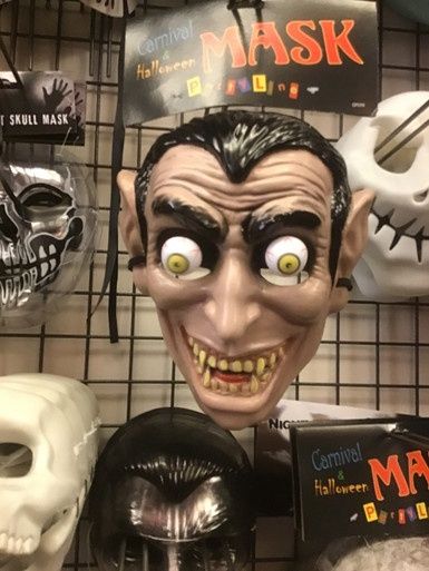 Dracula Masker met uitpuilende ogen