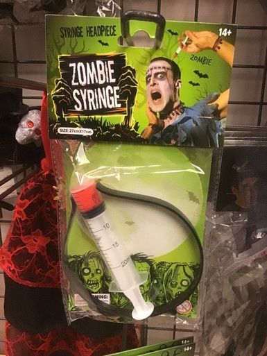 Hoofdband Zombie Spuit