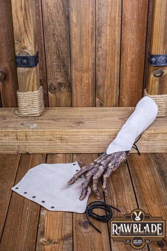 Vryla Splitleren Bracers - Grijs