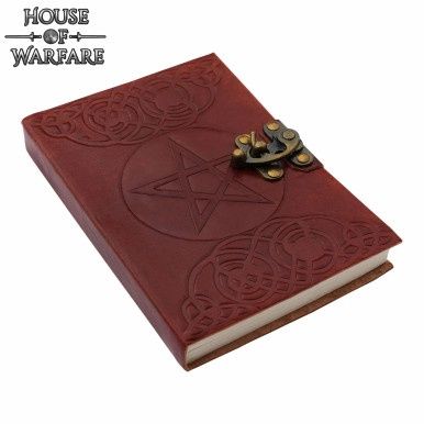 Pentagram Leren Dagboek
