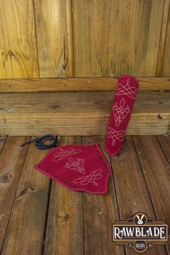 Vryla Premium Splitleren Bracers - Rood