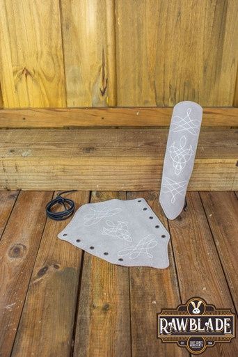 Vryla Premium Splitleren Bracers - Grijs