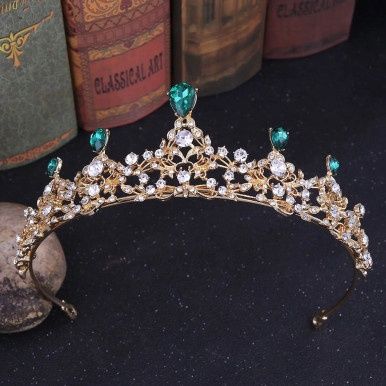 Tiara Elaine - Goud/Groen